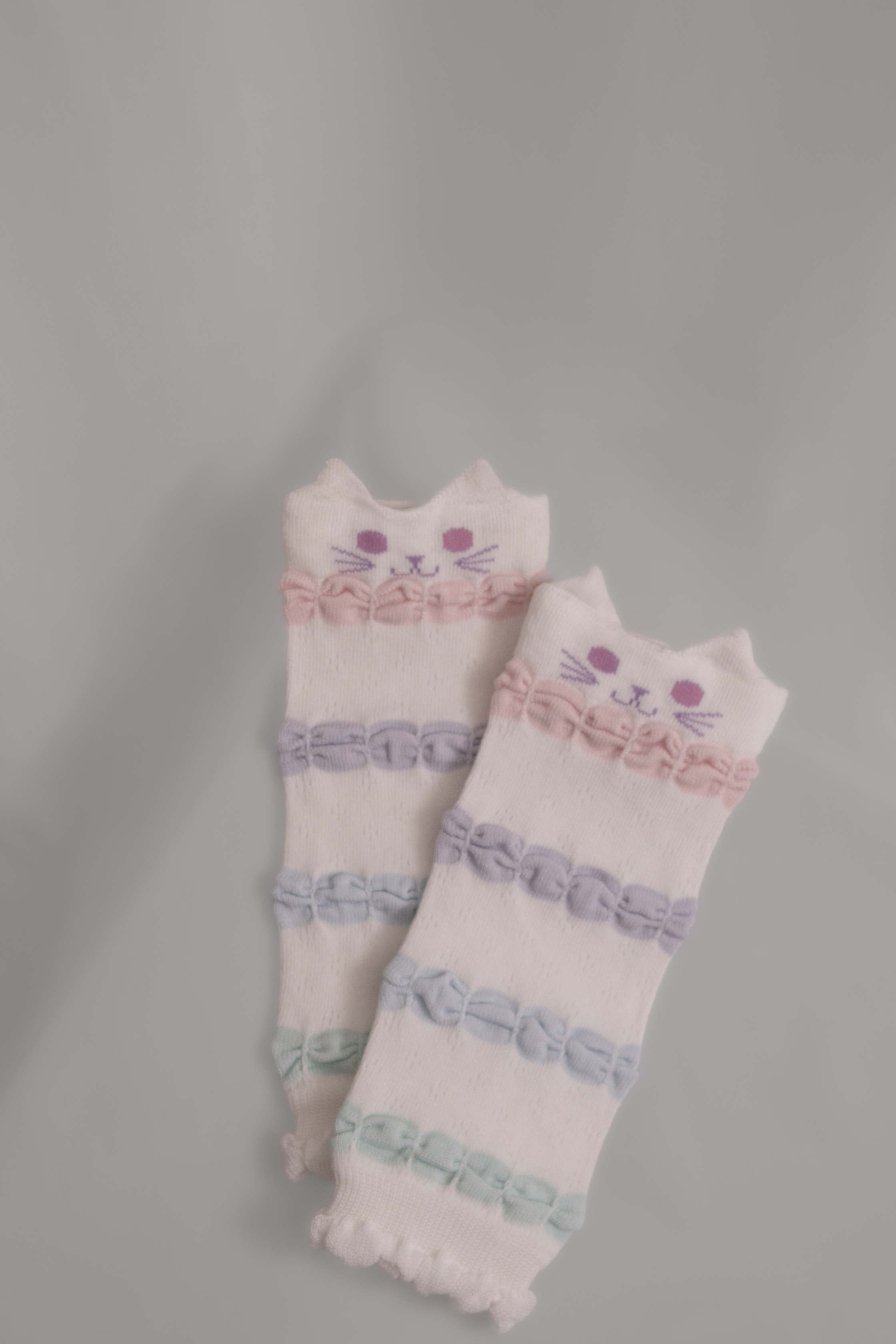 ANNA SUI ⟡ 疊疊喵泡泡襪套