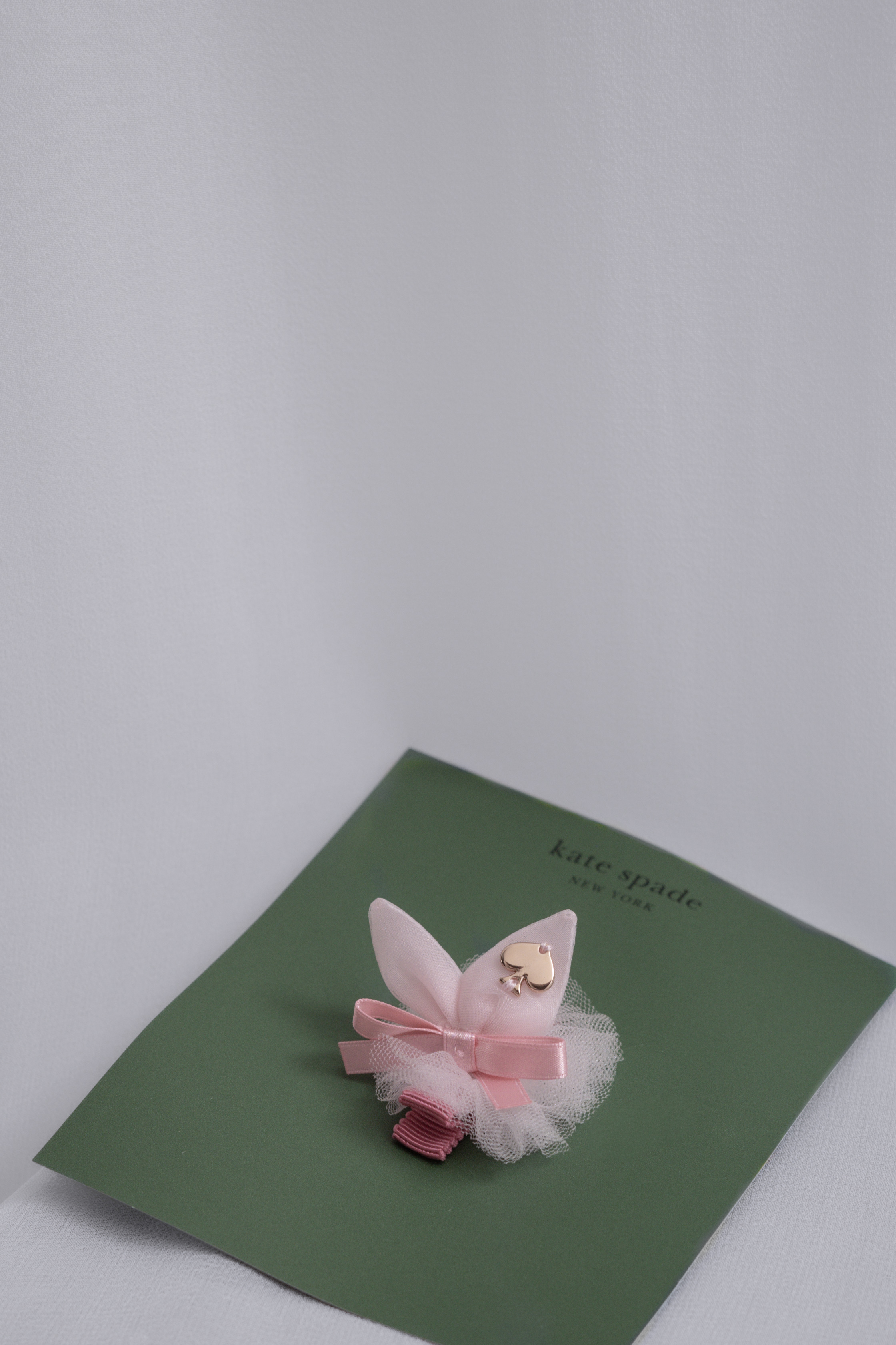 KATE SPADE ⟡ 花花蕾絲髮夾